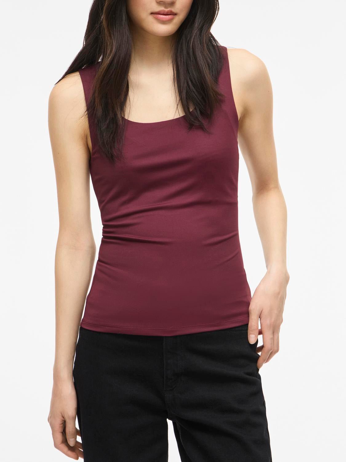 VIKENZA Tank Top - Port Royale - VERO MODA & VILA Bergvik